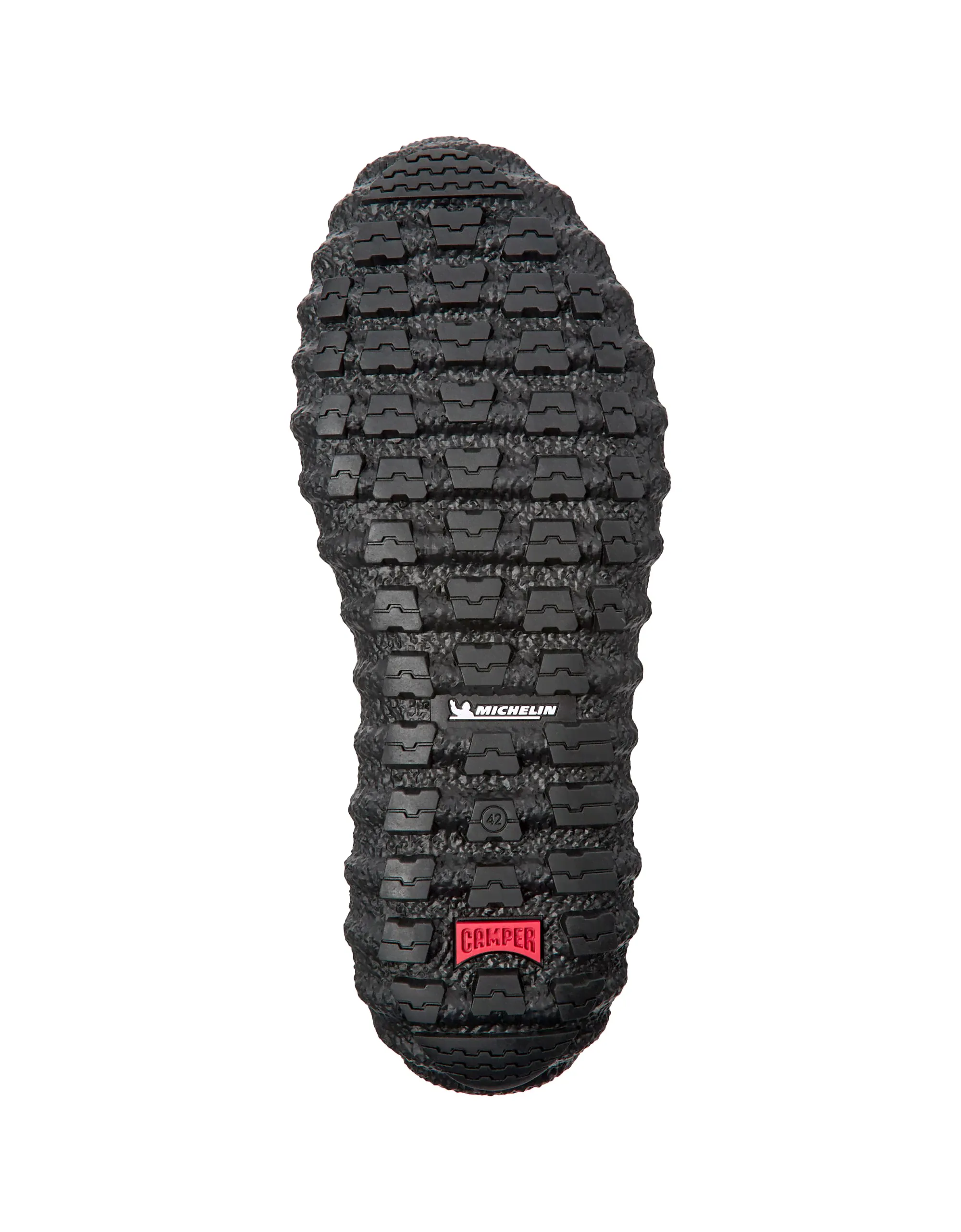 Мужские кроссовки для активного отдыха Camper Ankle boots Ground MICHELIN Mid черные-3