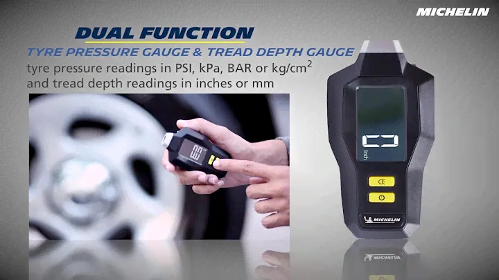 Michelin Tire Pressure Gauge 12293 Features
