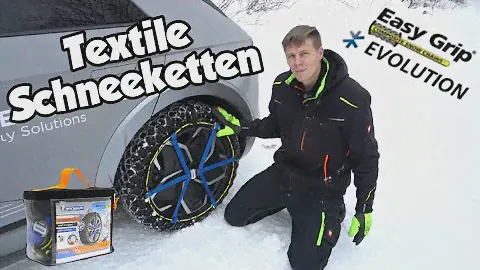 Beste Schneeketten für E-Autos? Michelin Easy Grip Evo - Textil