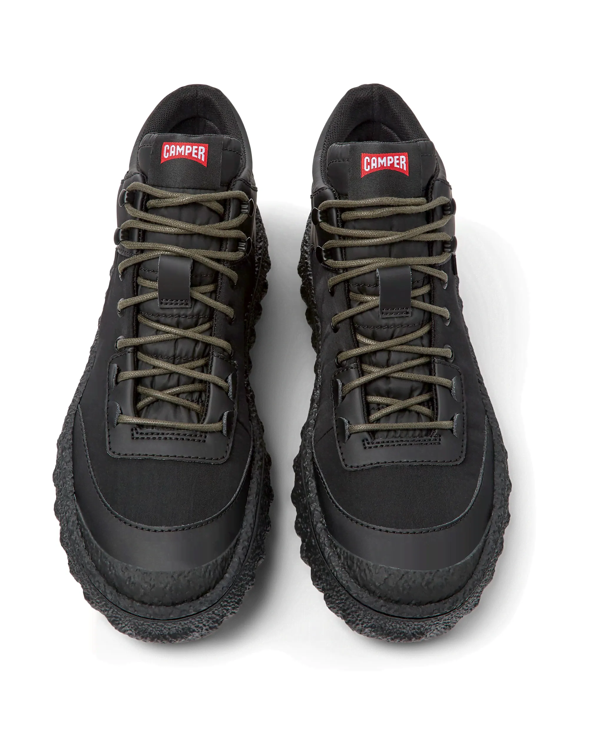 Мужские кроссовки для активного отдыха Camper Ankle boots Ground MICHELIN Mid черные-0