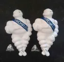 2x 14 ft. Light michelin man doll figure truck trailer tire advertise decorate blue