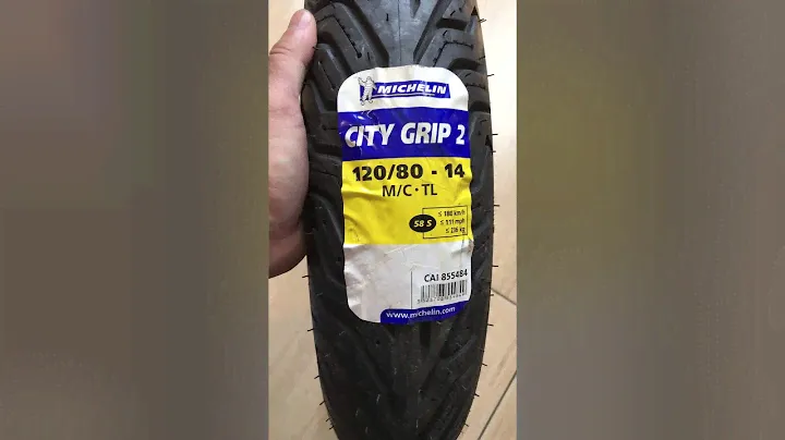 Pneu MICHELIN City grip 2 120/80-14 Kymco Downtown 300